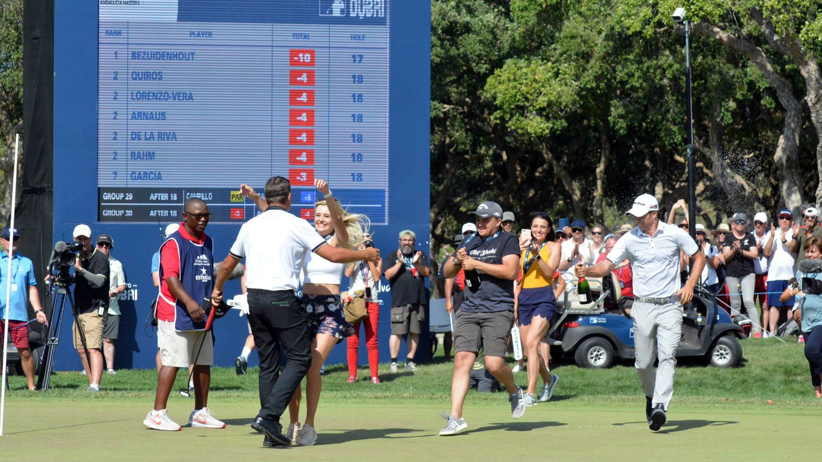 Las mejores imágenes de la cuarta jornada del Andalucía Valderrama Masters