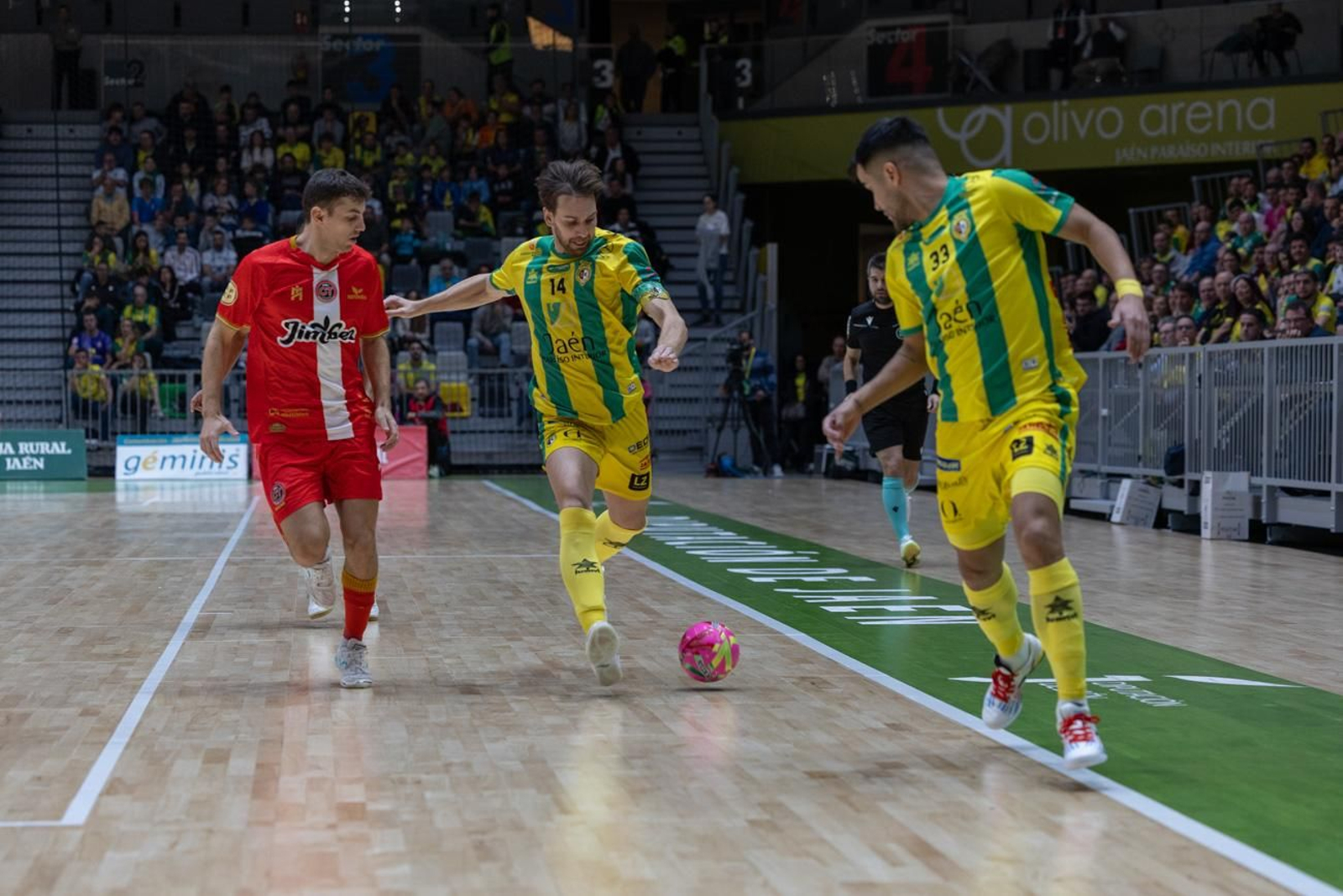 Alan Brandi, en el duelo liguero ante Jimbee Cartagena.