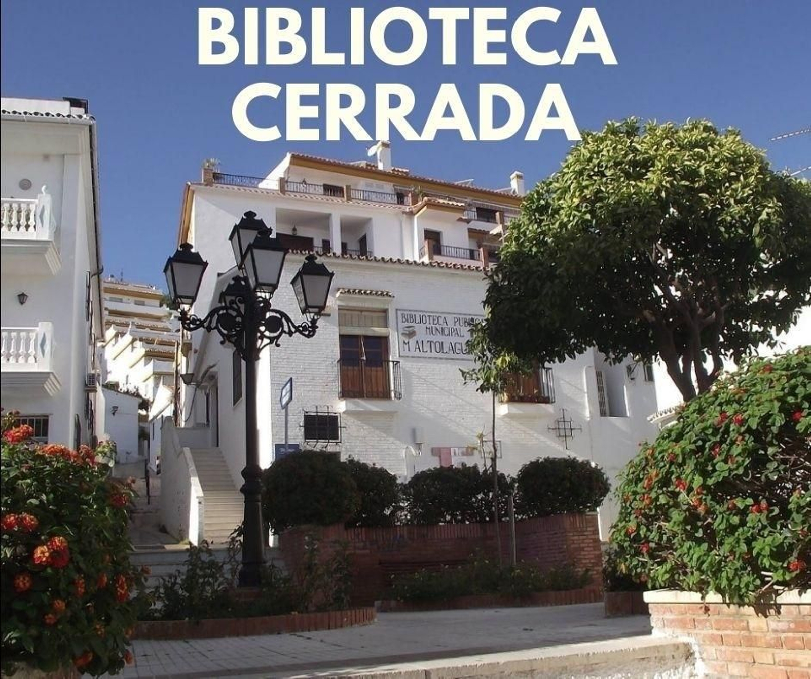 Vista de la biblioteca Manuel Altolaguirre de Benalmádena. Vista de la biblioteca Manuel Altolaguirre de Benalmádena.