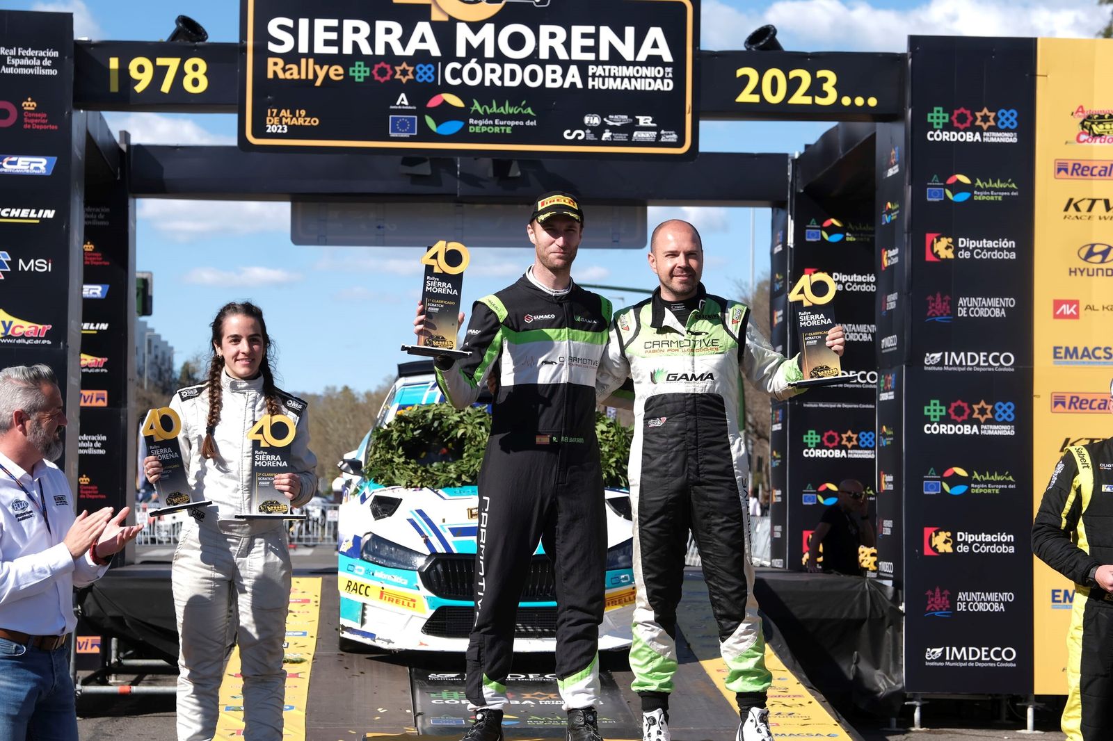 Rallye Sierra Morena 2023: las mejores fotos de la entrega de premios final