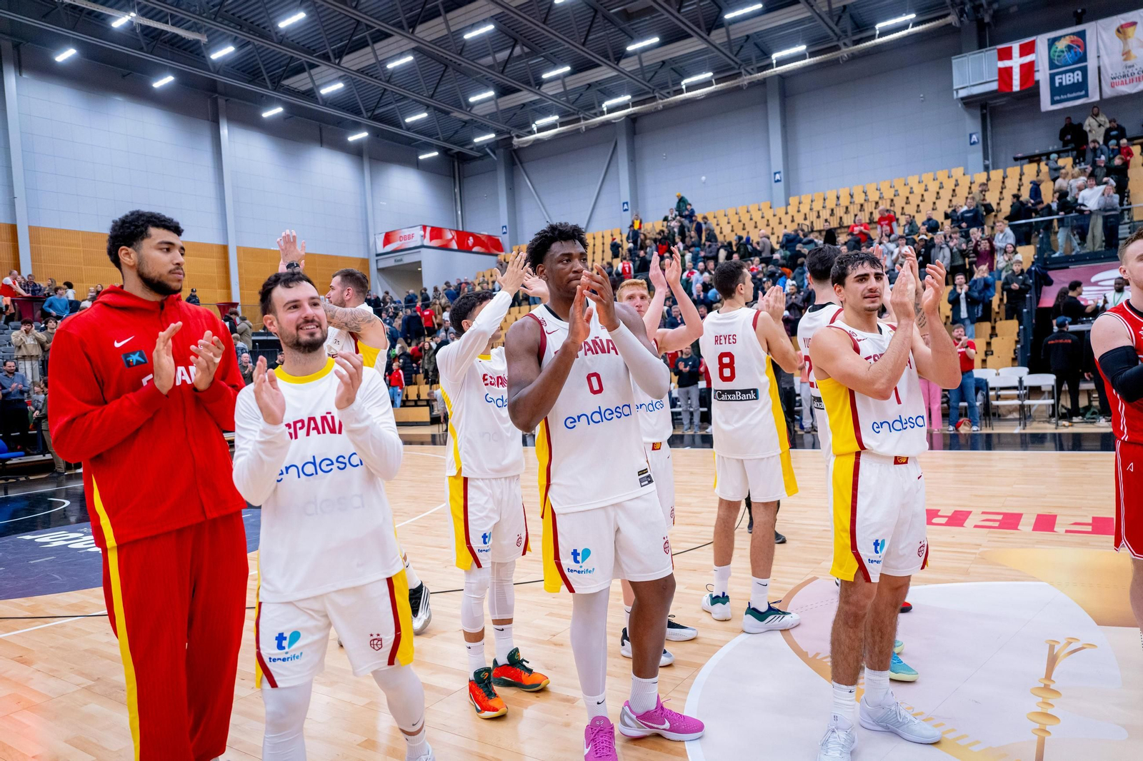 Las mejores fotos del Dinamarca-España de baloncesto
