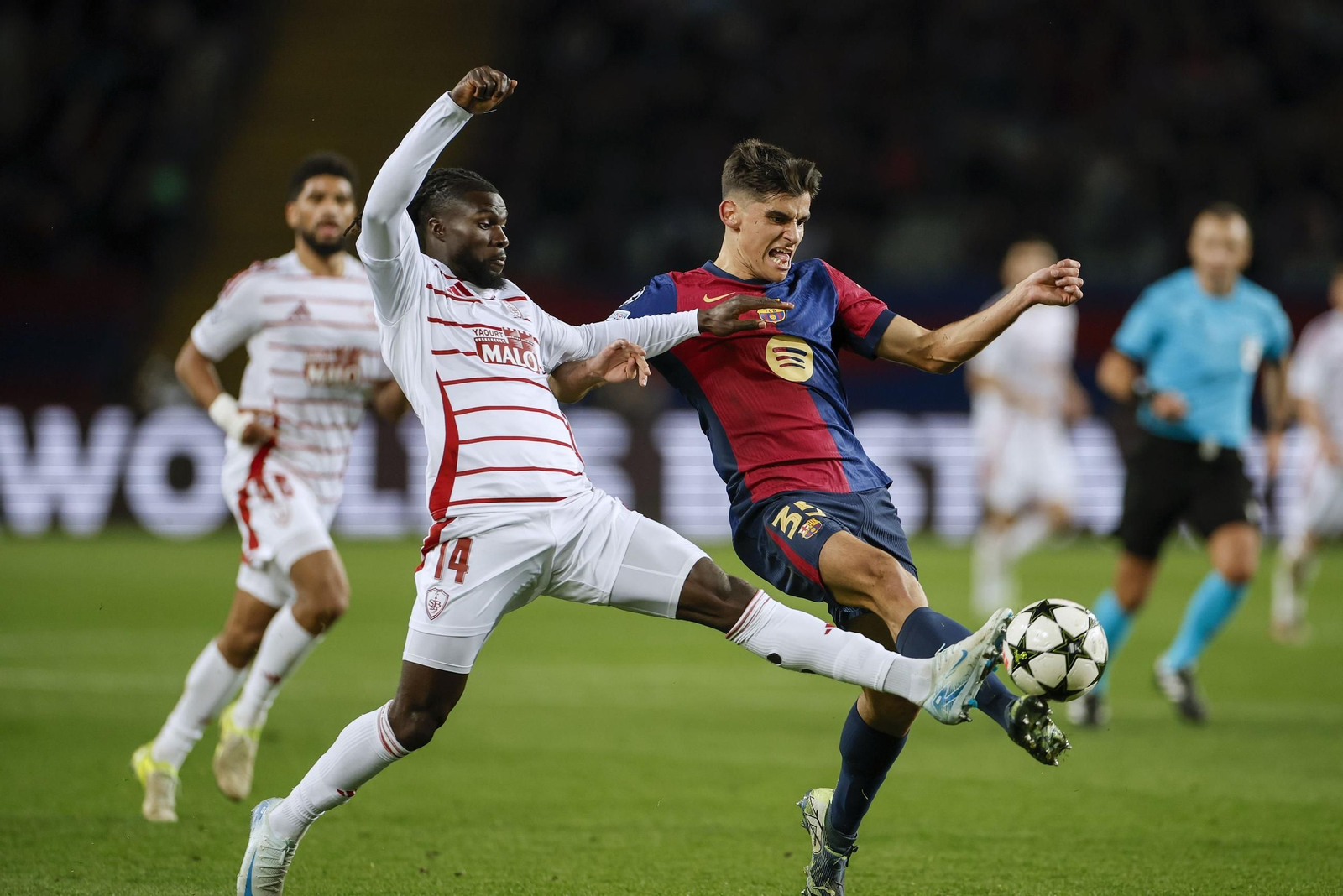 Las imágenes del Barcelona - Brest