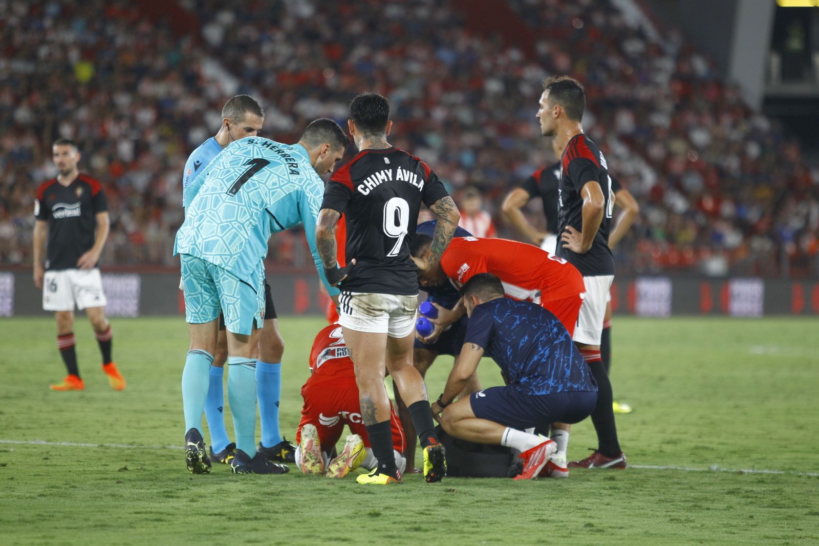 Imágenes del partido U.D. Almería-C.A. Osasuna