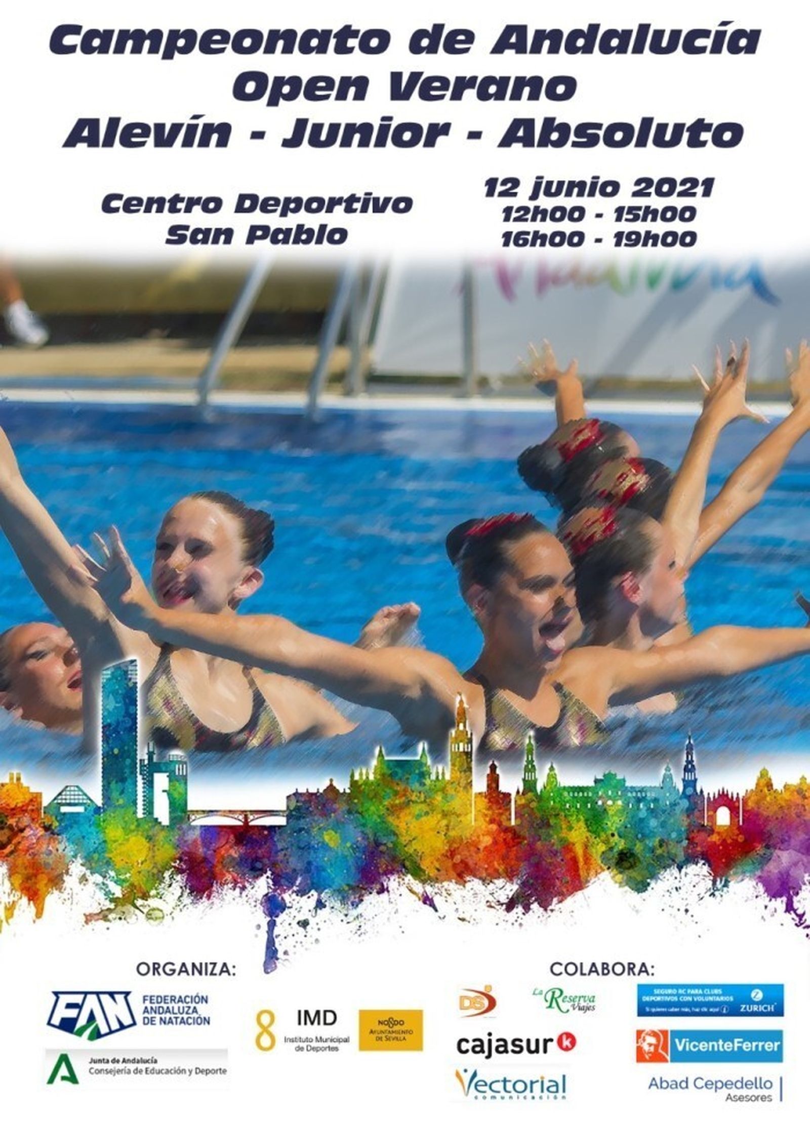 El cartel del campeonato.