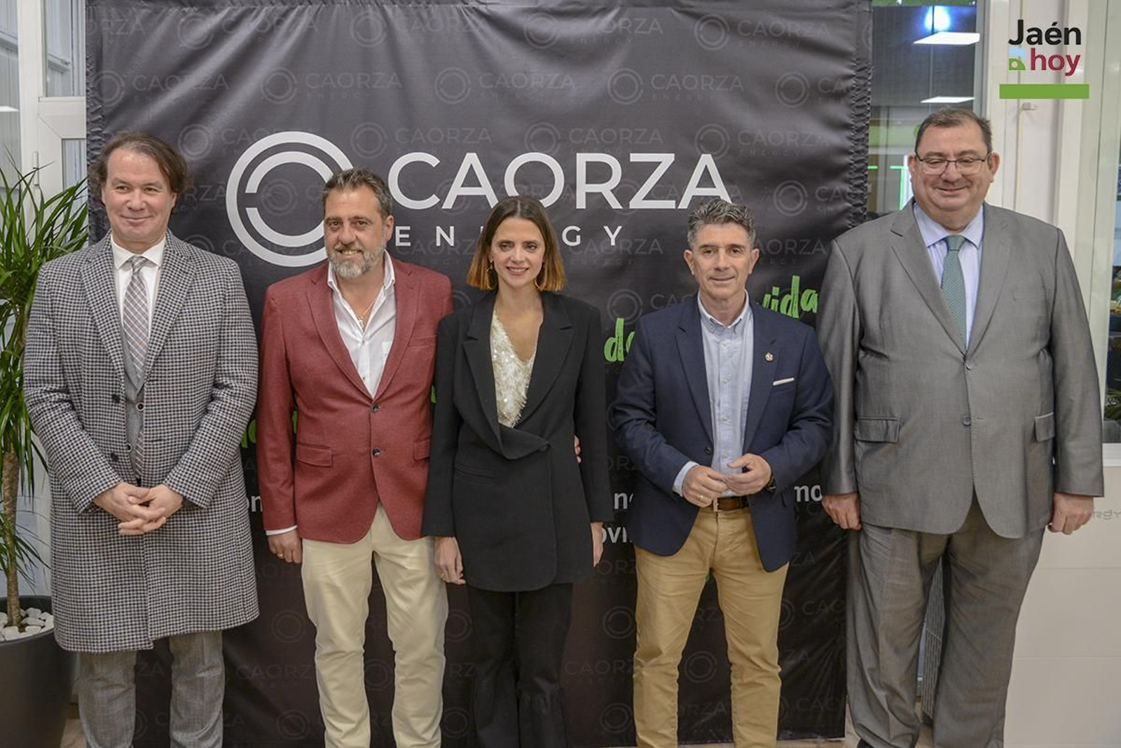 Inauguración de las instalaciones de la empresa Caorza Energy.