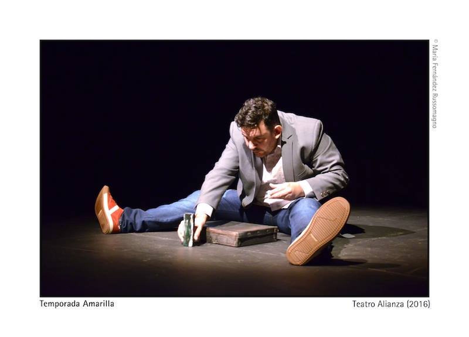'Coco' Rivero en el Teatro Alianza de Montevideo en 2016