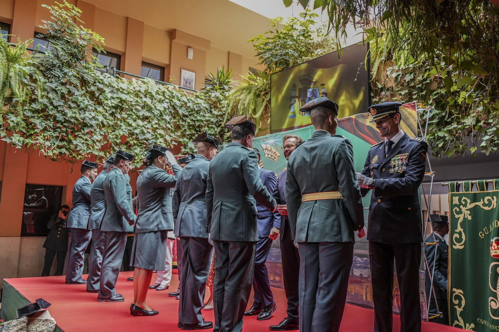 Conmemoración del 179 aniversario de la  fundación de la Guardia Civil, en imágenes