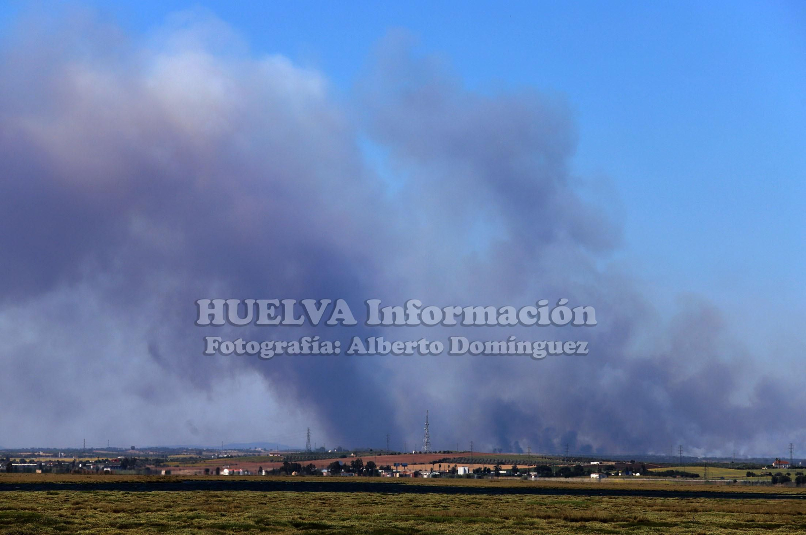 Imágenes del incendio de Fuente de la Corcha