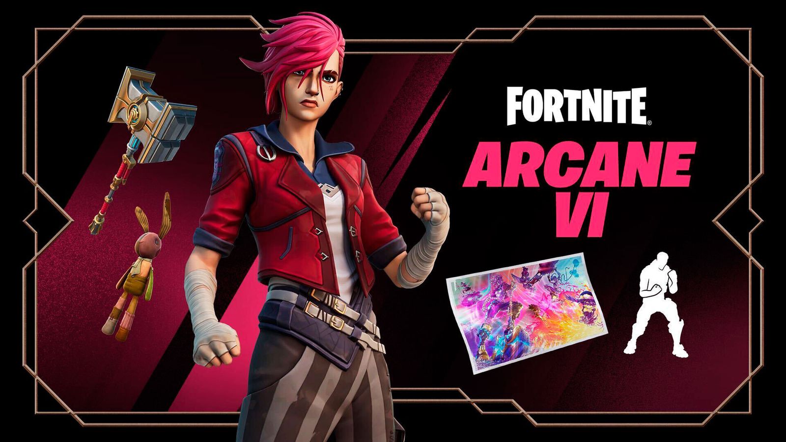 Después del éxito de Jinx, otro personaje de 'League of Legends' y 'Arcane' llega a 'Fortnite'