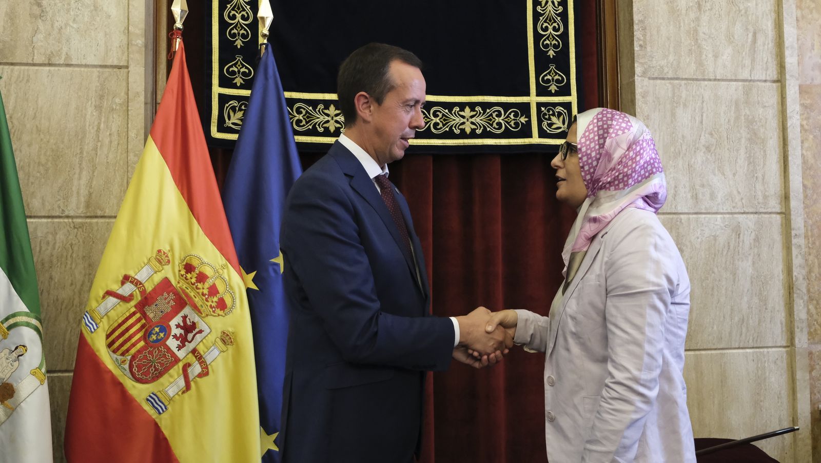 Imágenes de José María Martín como nuevo Subdelegado del Gobierno en Almería