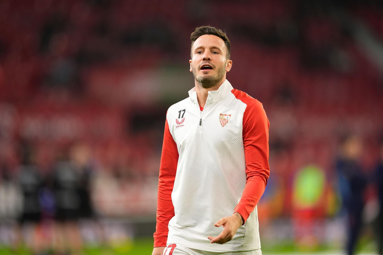 Las fotos del pobrísimo paso de Saúl Ñíguez por el Sevilla