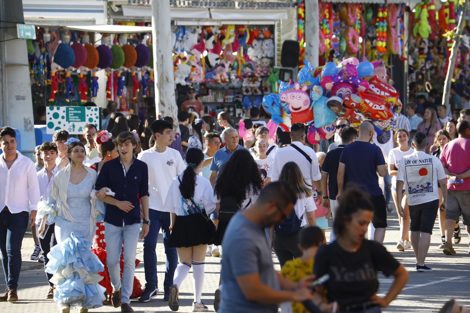 Feria de Córdoba: El día de los niños en El Arenal, en imágenes