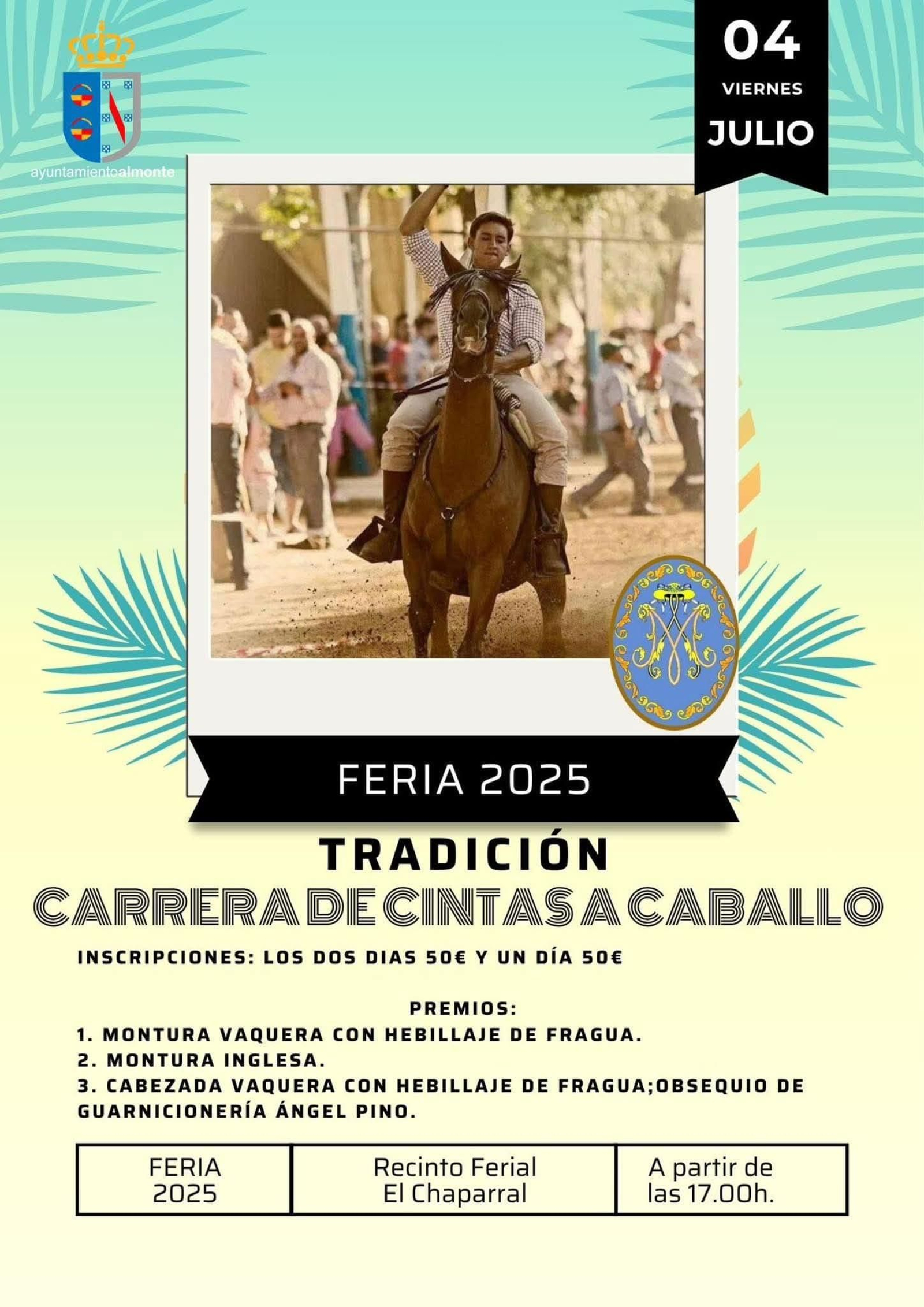 Descubre aquí toda la programación de la Feria de San Pedro de Almonte: Conciertos, humor y espectáculos Descubre aquí toda la programación de la Feria de San Pedro de Almonte: Conciertos, humor y espectáculos