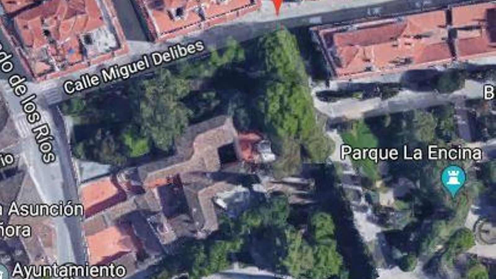 Captura de Google Maps del lugar donde se ha producido el tiroteo en La Zubia