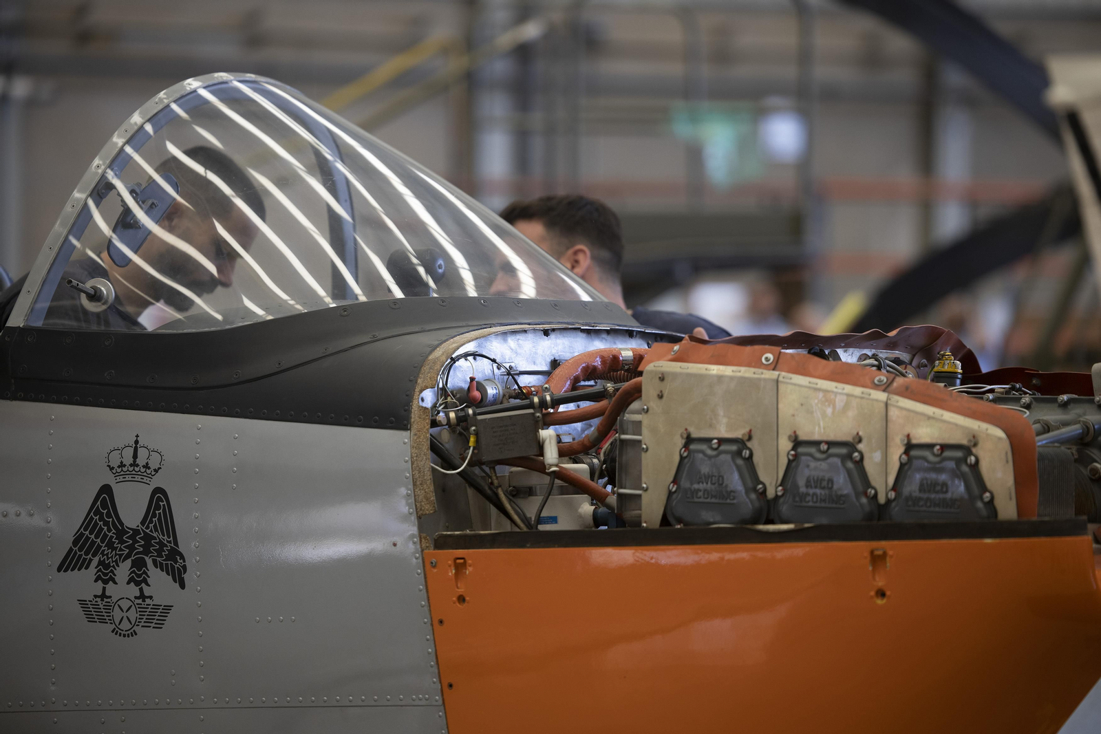 Las fotos de la visita de Felipe VI a la Maestranza Aérea de Sevilla
