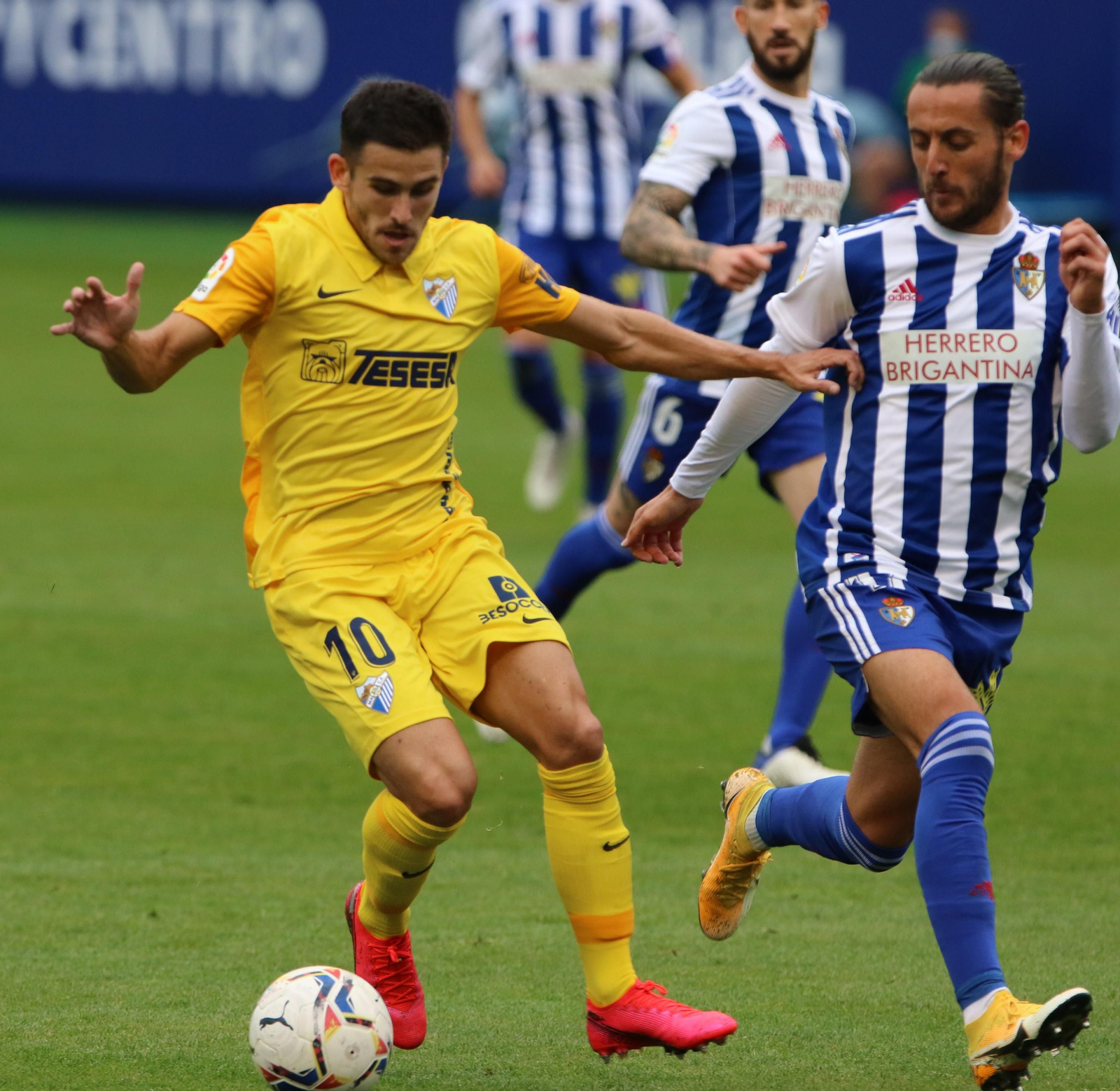 Las fotos de la Ponferradina-Málaga CF