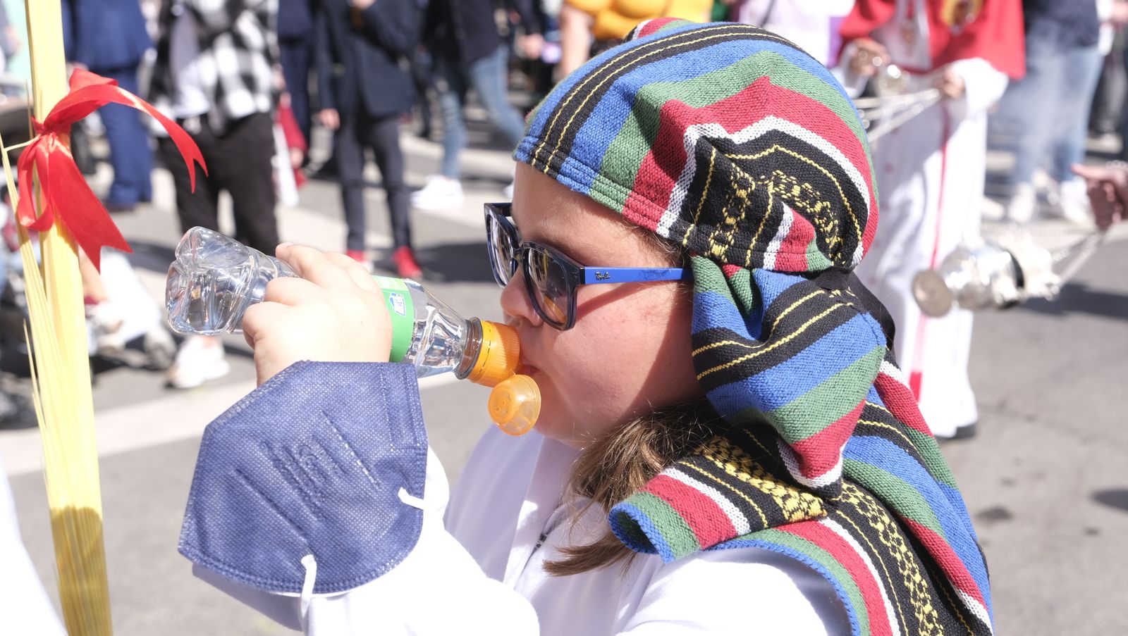 Fotogalería de la procesión de La Borriquita en Almería. Semana Santa 2022.