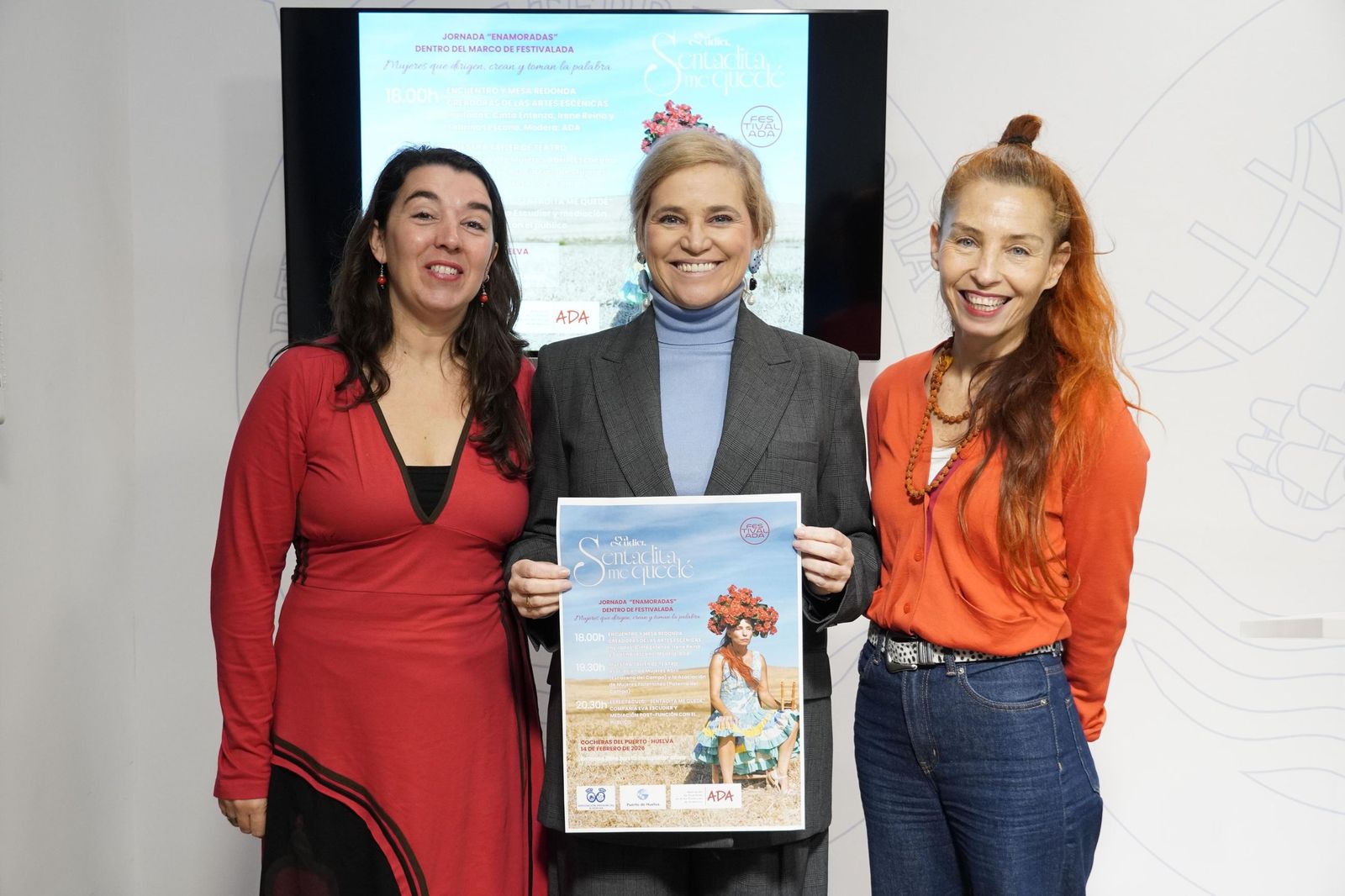 Presentación del FestivalADA, este lunes en la Diputación de Huelva.