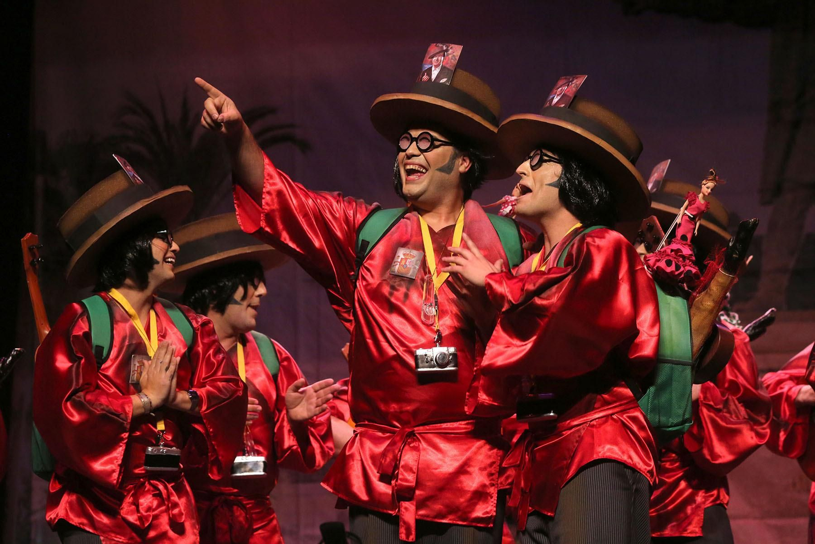 Sexto día de preliminares del Carnaval Colombino en imágenes
