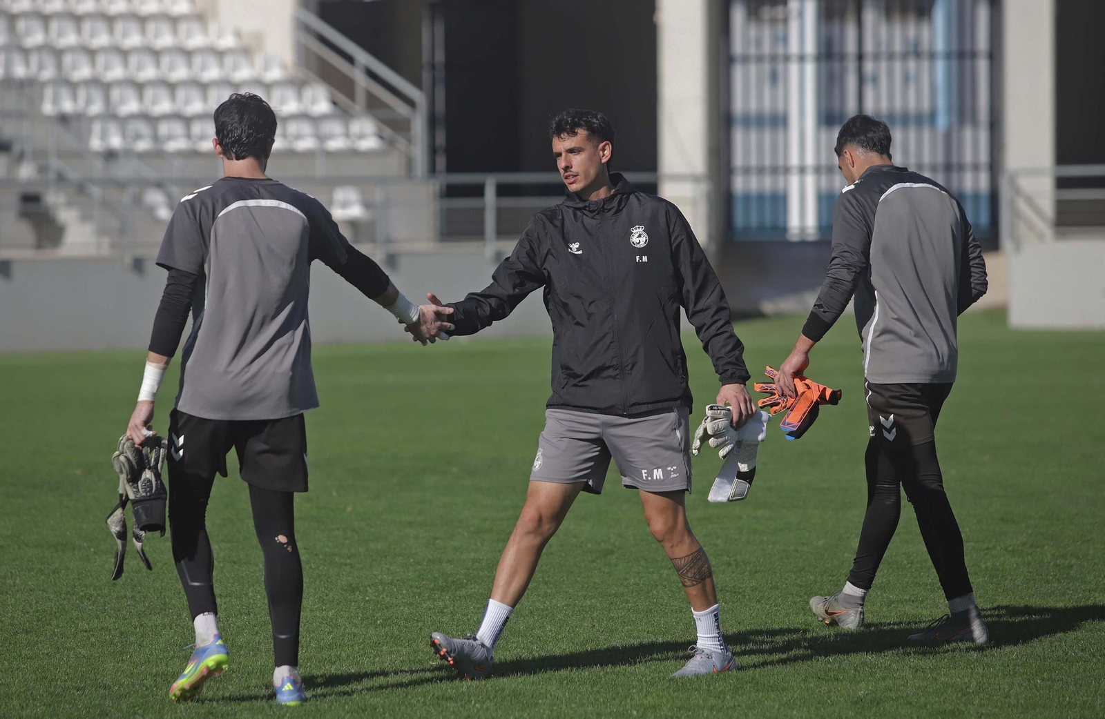 Fotos del entrenamiento de la Balona en el día de la Inmaculada Concepción
