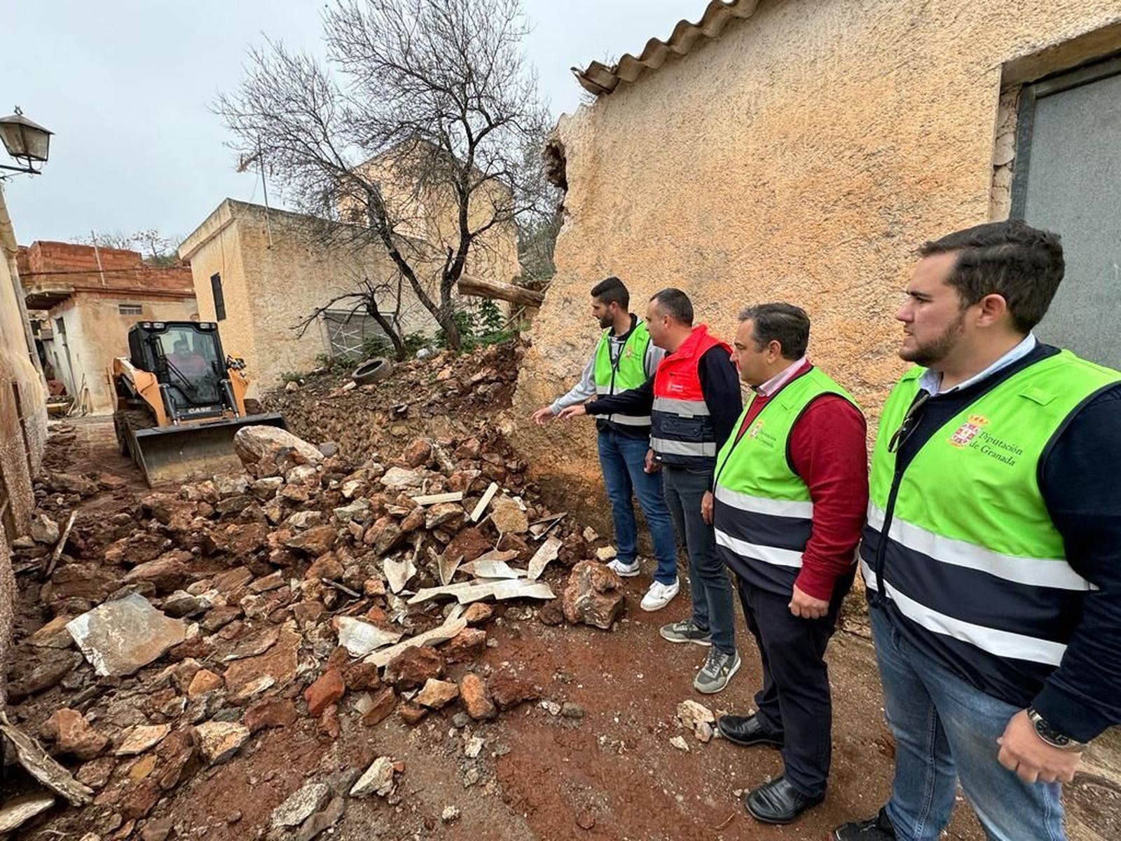 Las imágenes de Lújar tras el desprendimiento