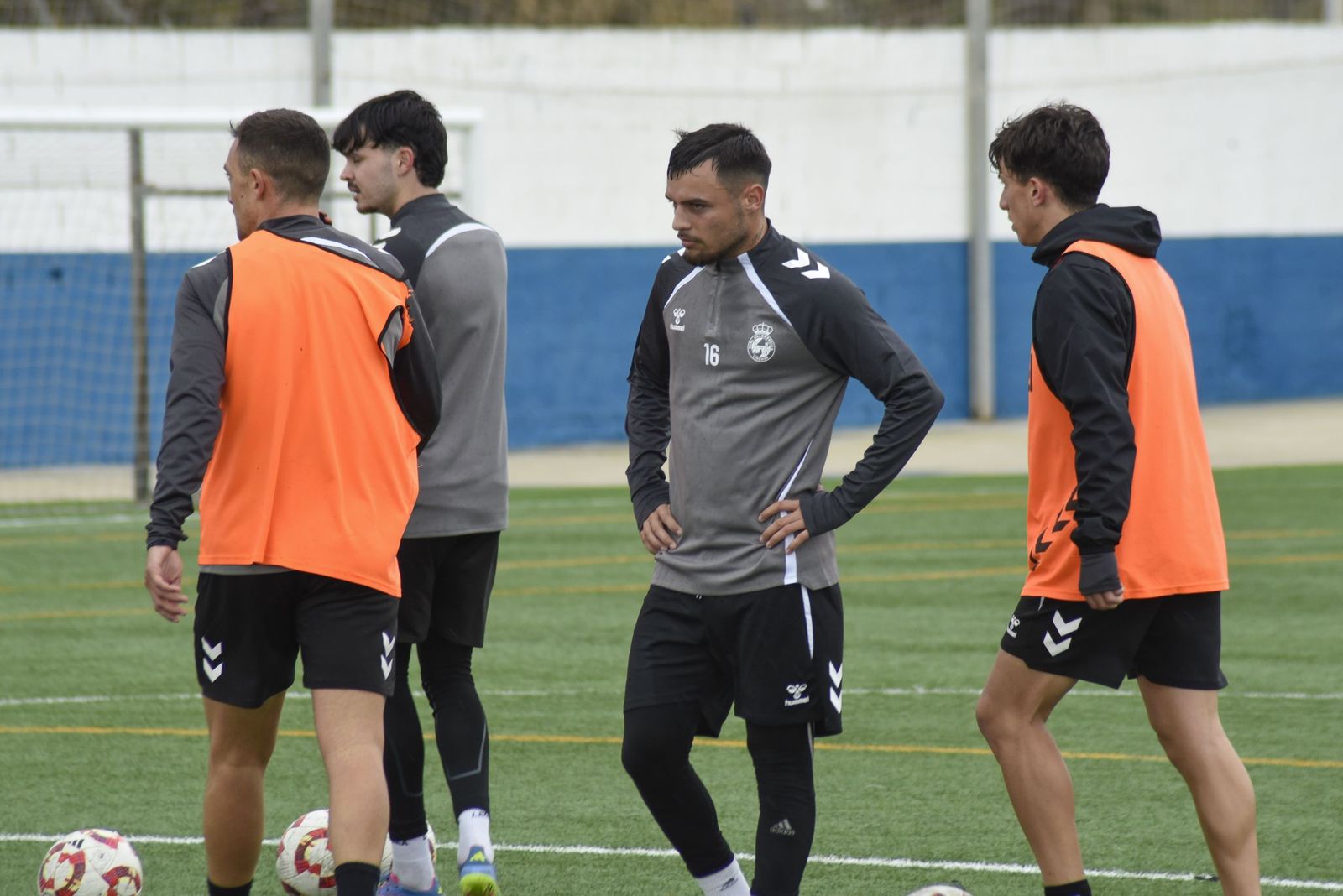Las fotos del primer entrenamiento de Ángel Mancheño con la Balona