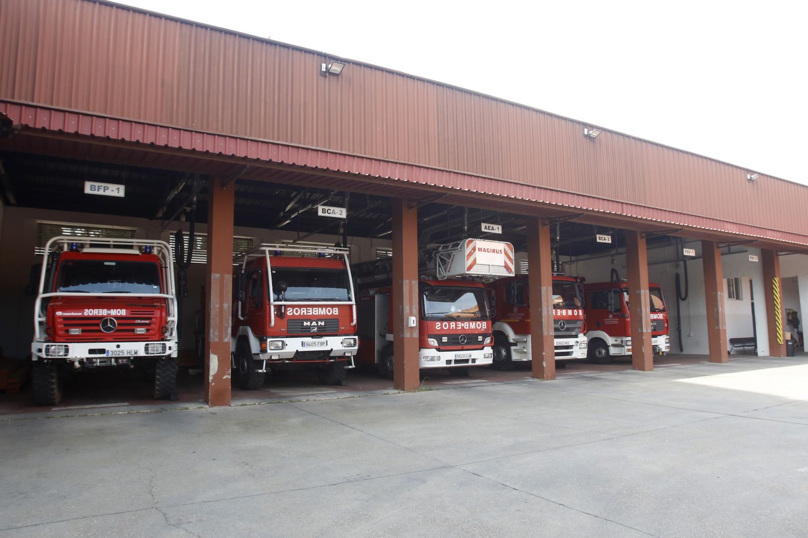 Parque de bomberos de Córdoba.