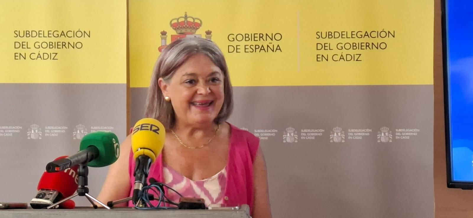 Blanca Flores, durante su comparecencia de este martes.
