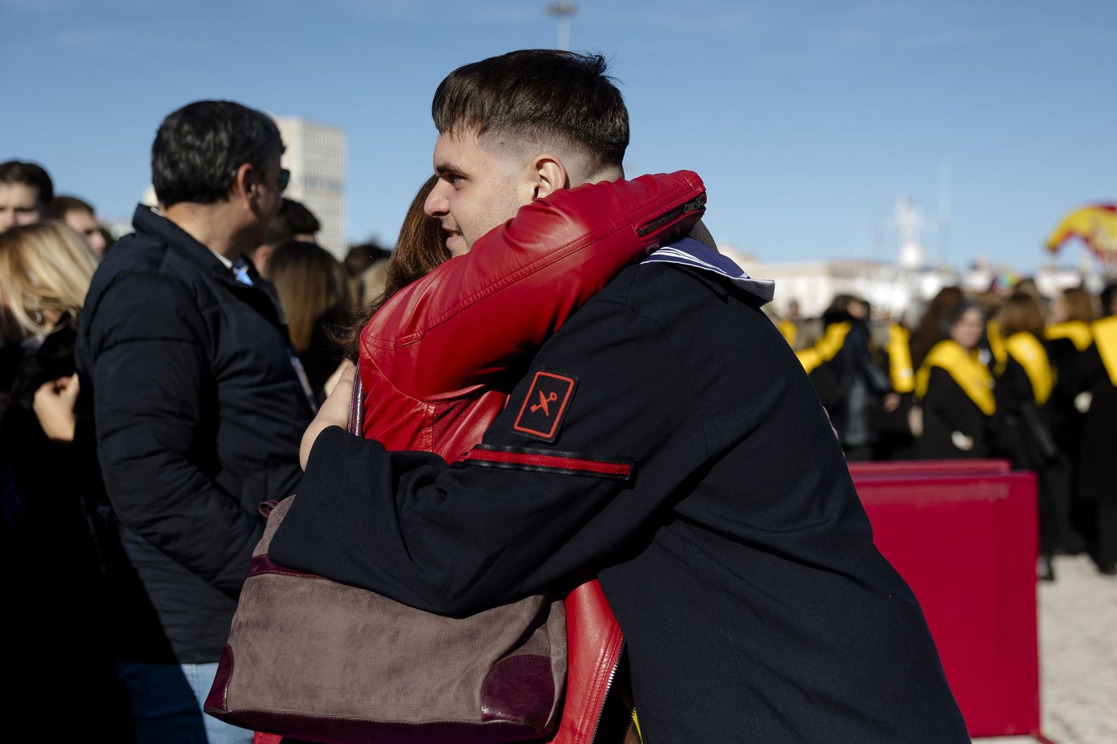 Las imágenes de la despedida del Juan Sebastián de Elcano