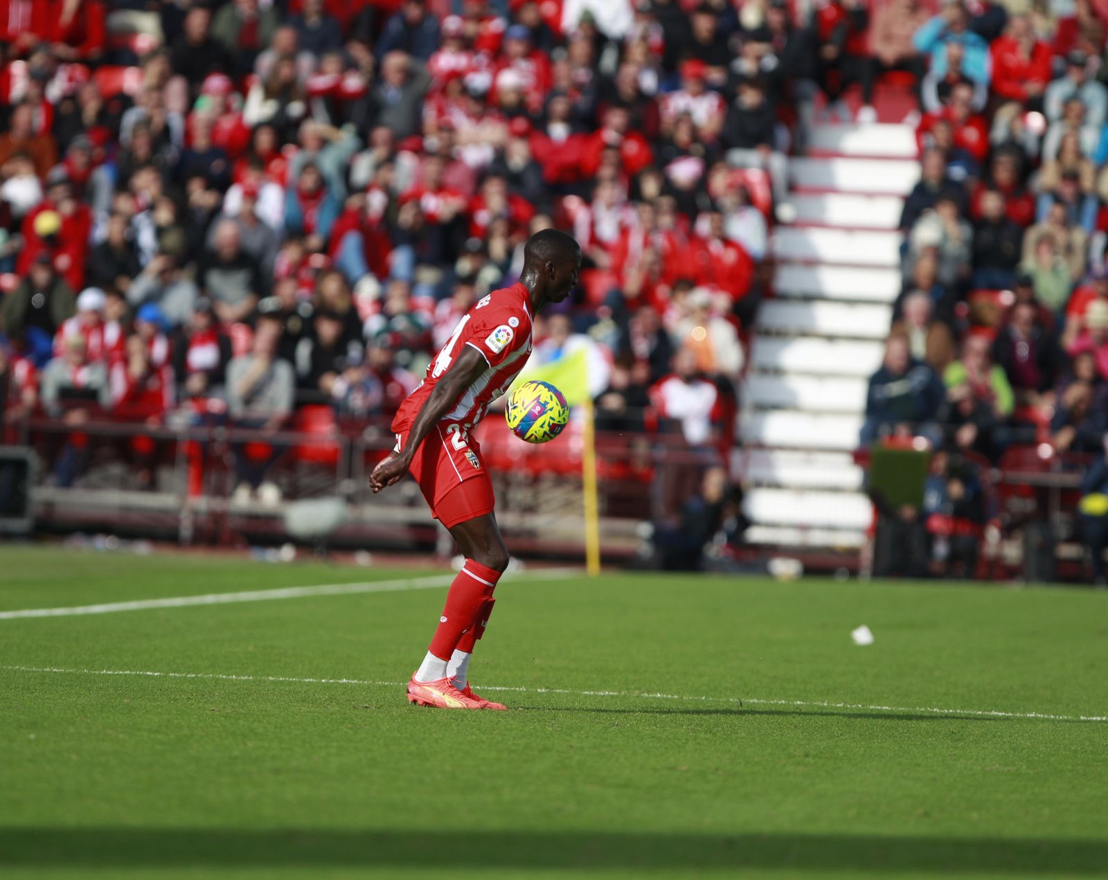 Imágenes del partido U.D. Almería-Real Sociedad