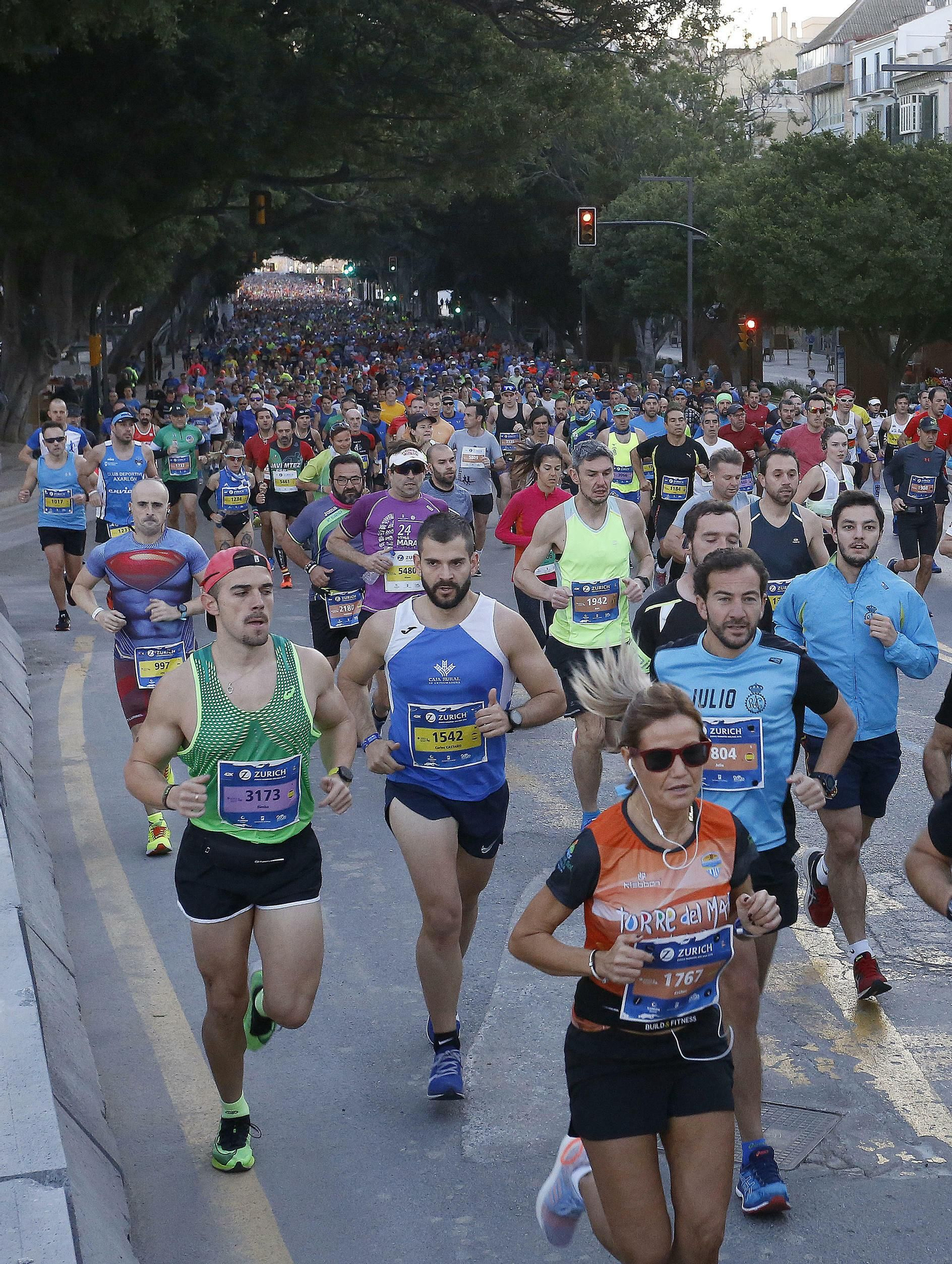 Las fotos del Maratón de Málaga 2019