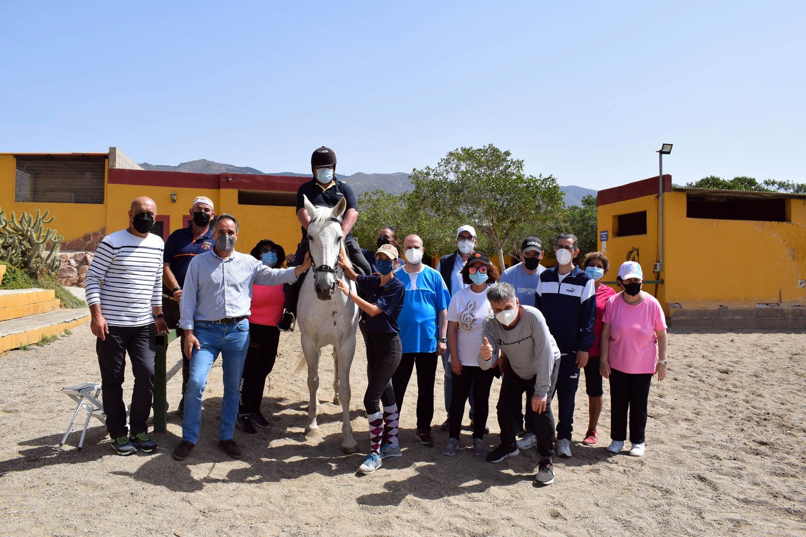 El programa de hipoterapia funciona desde 1999