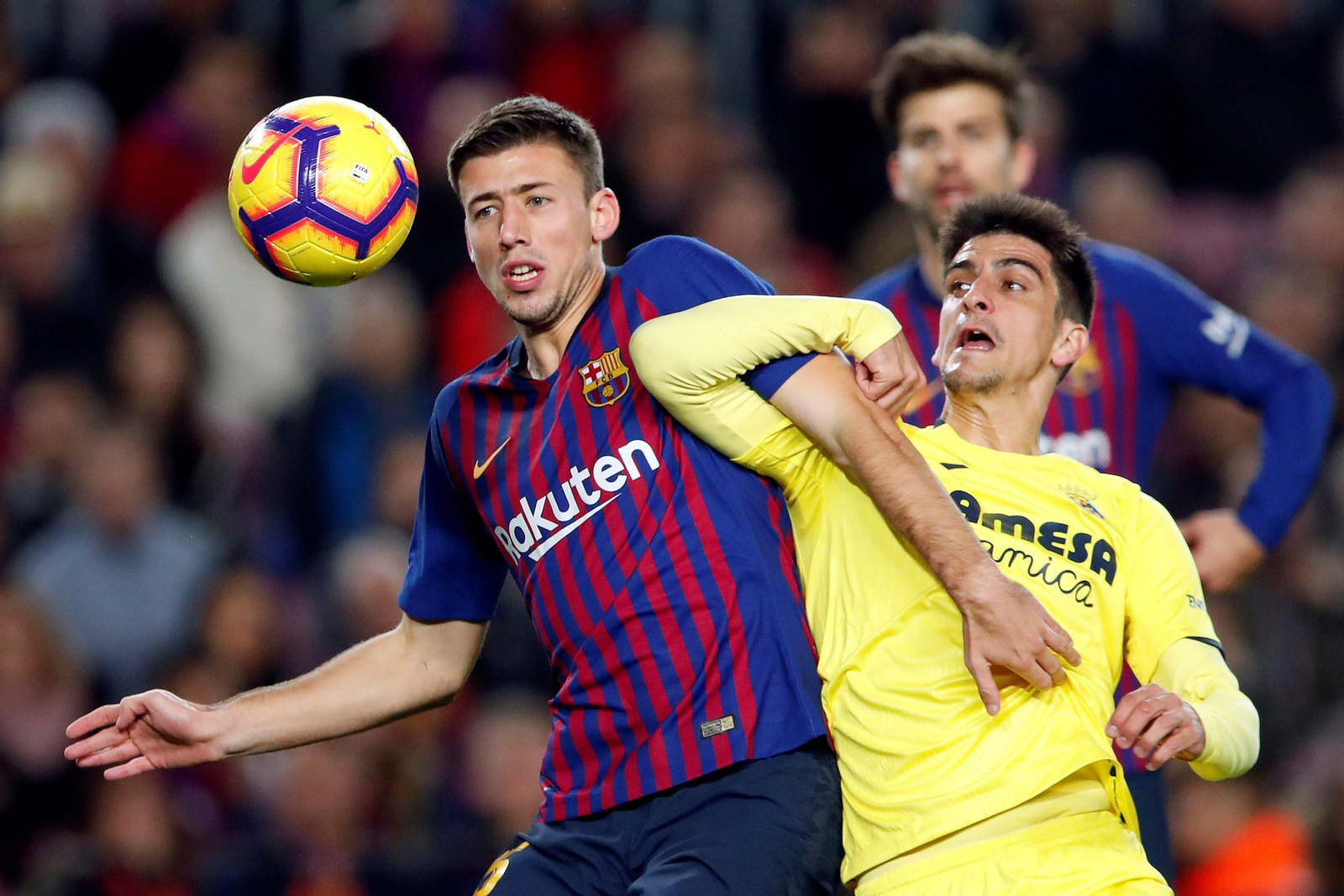 Las imágenes del Barcelona-Villarreal
