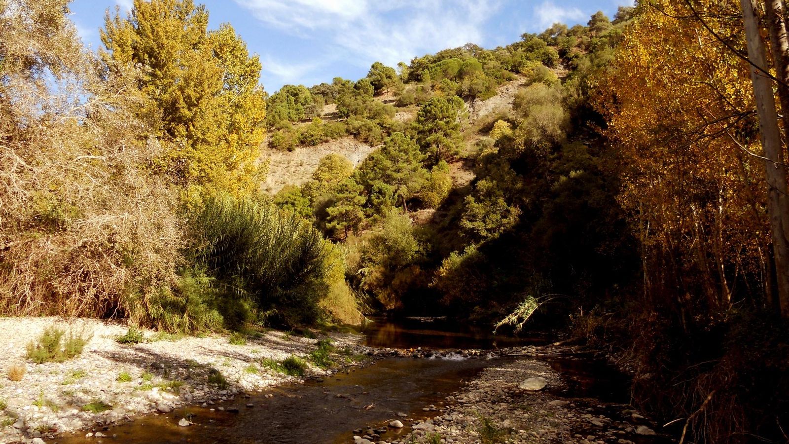 La ribera del río Genal.