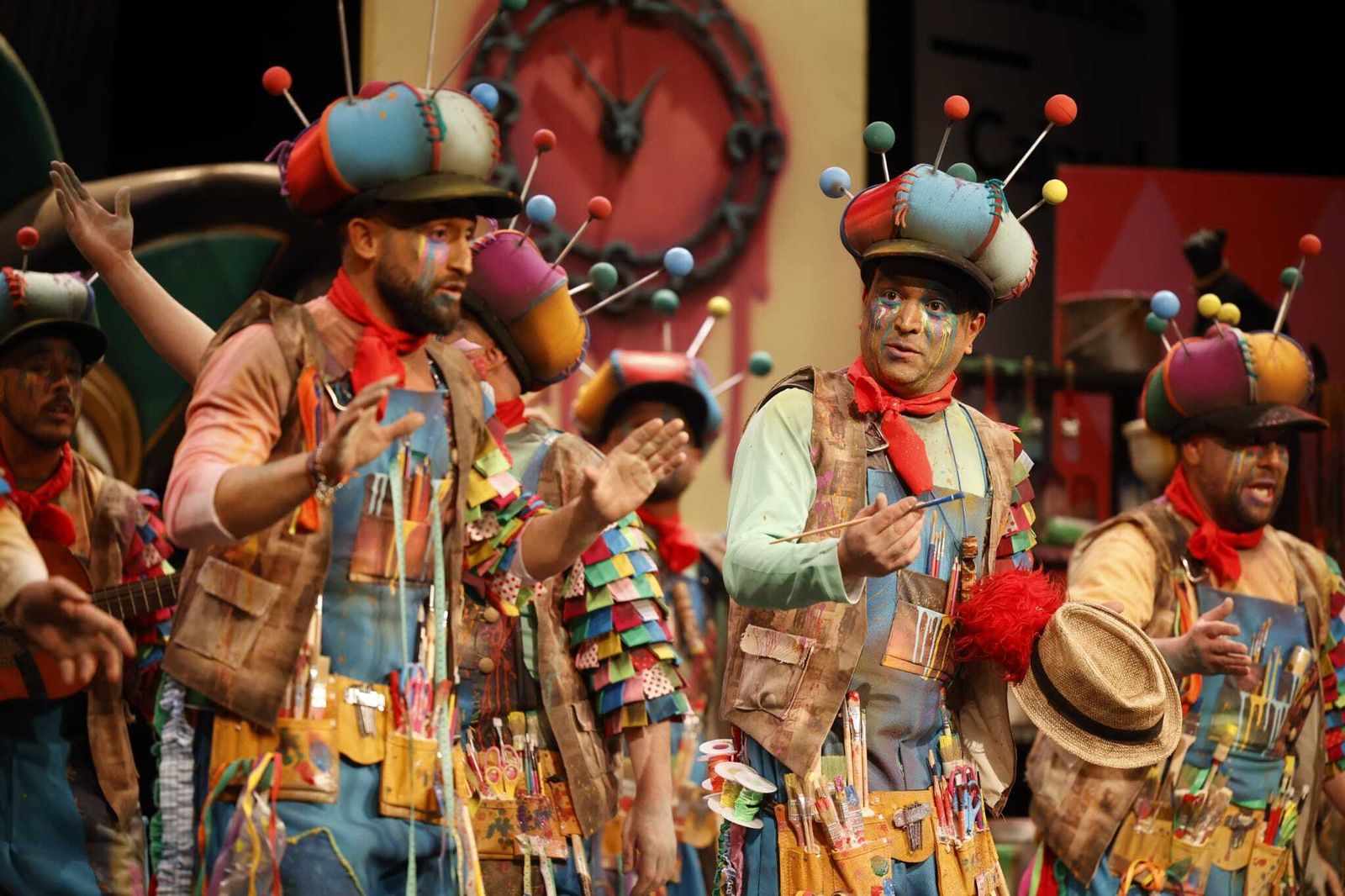 Comparsa 'Los carnavaleros'.