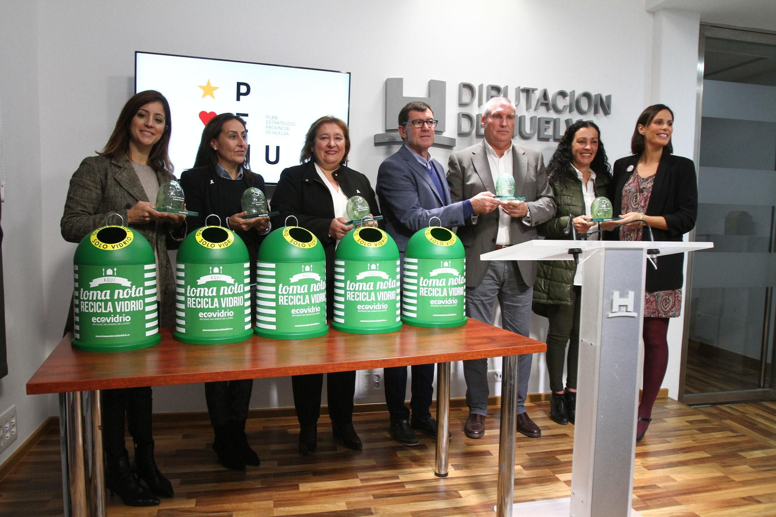 Presentación de los resultados de la campaña 'Toma nota, recicla vidrio'