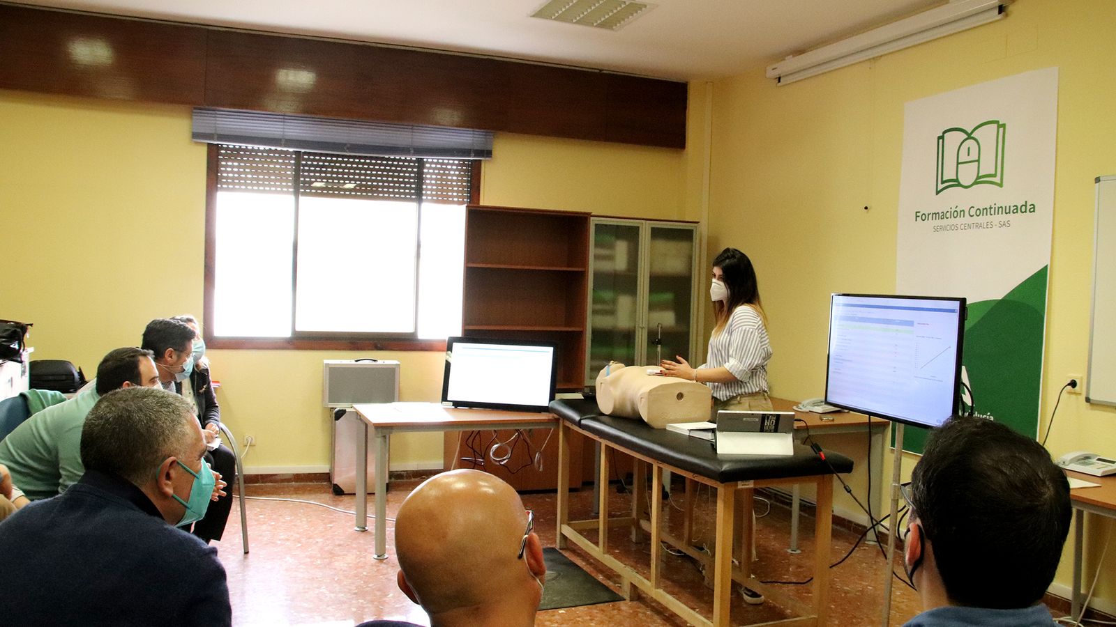 Curso de ecografía del SAS.