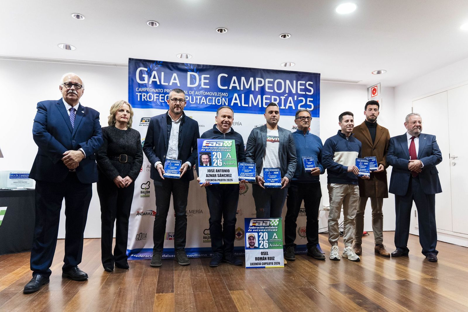 Galardones de los Campeonatos Provinciales de Automovilismo "Trofeos Diputación de Almería", en imágenes