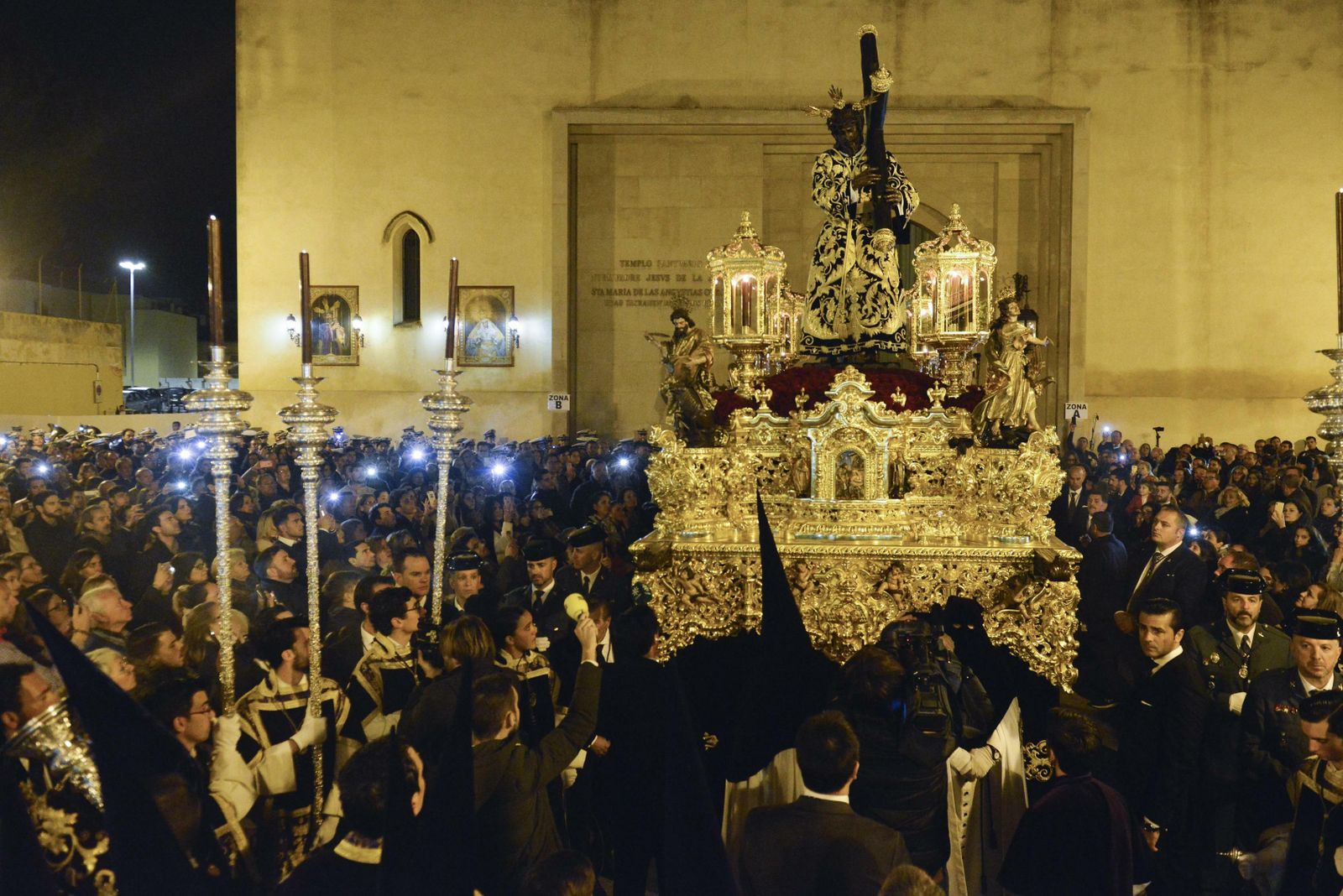 Las fotos del Cristo de los Gitanos
