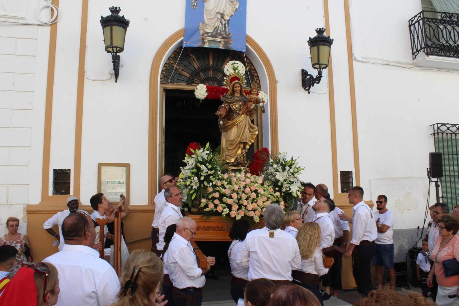 Imágenes de la procesión de la Virgen del Carmen en Garrucha