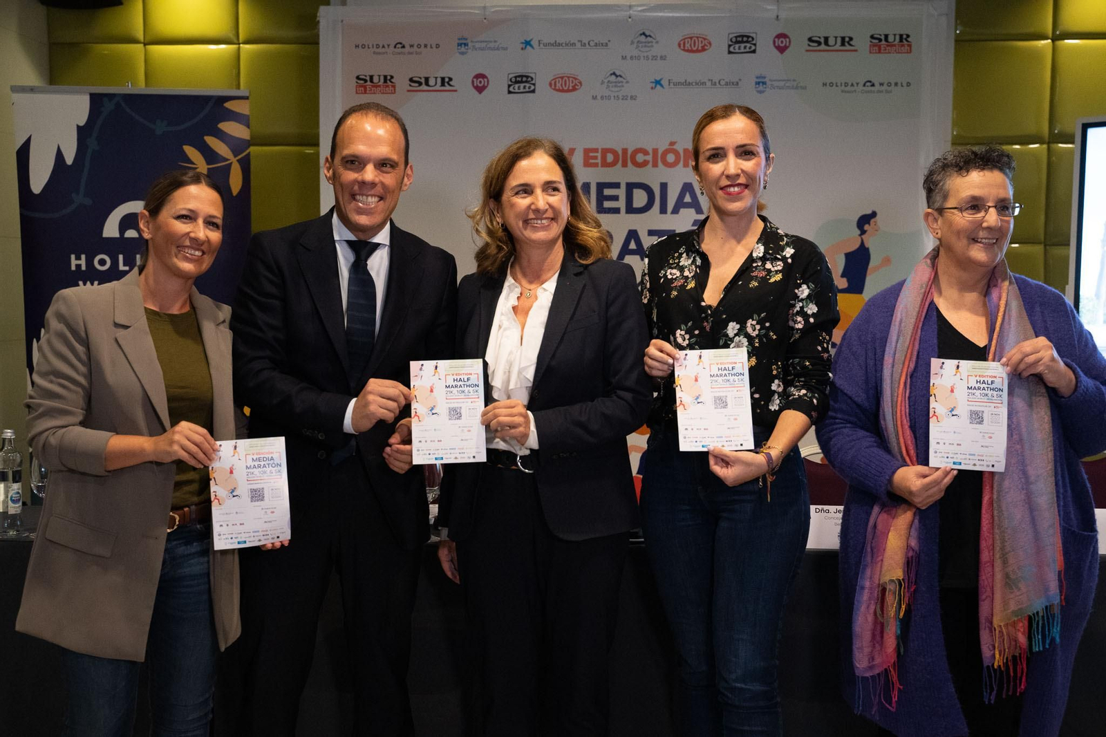Presentación de la V Media Maratón a beneficio de Proyecto Hombre Málaga Presentación de la V Media Maratón a beneficio de Proyecto Hombre Málaga