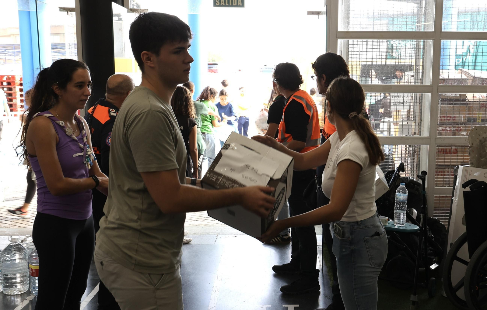 Recogida de alimentos para Valencia