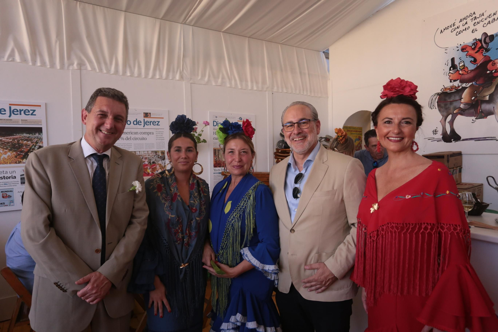 Martes de Feria en la Caseta de Diario de Jerez