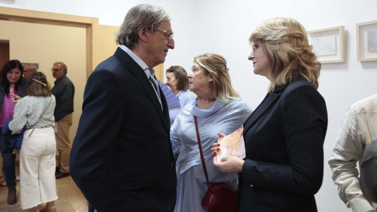 Las fotos de la inauguración de la exposición de Blanca Orozco "Lo que renace"