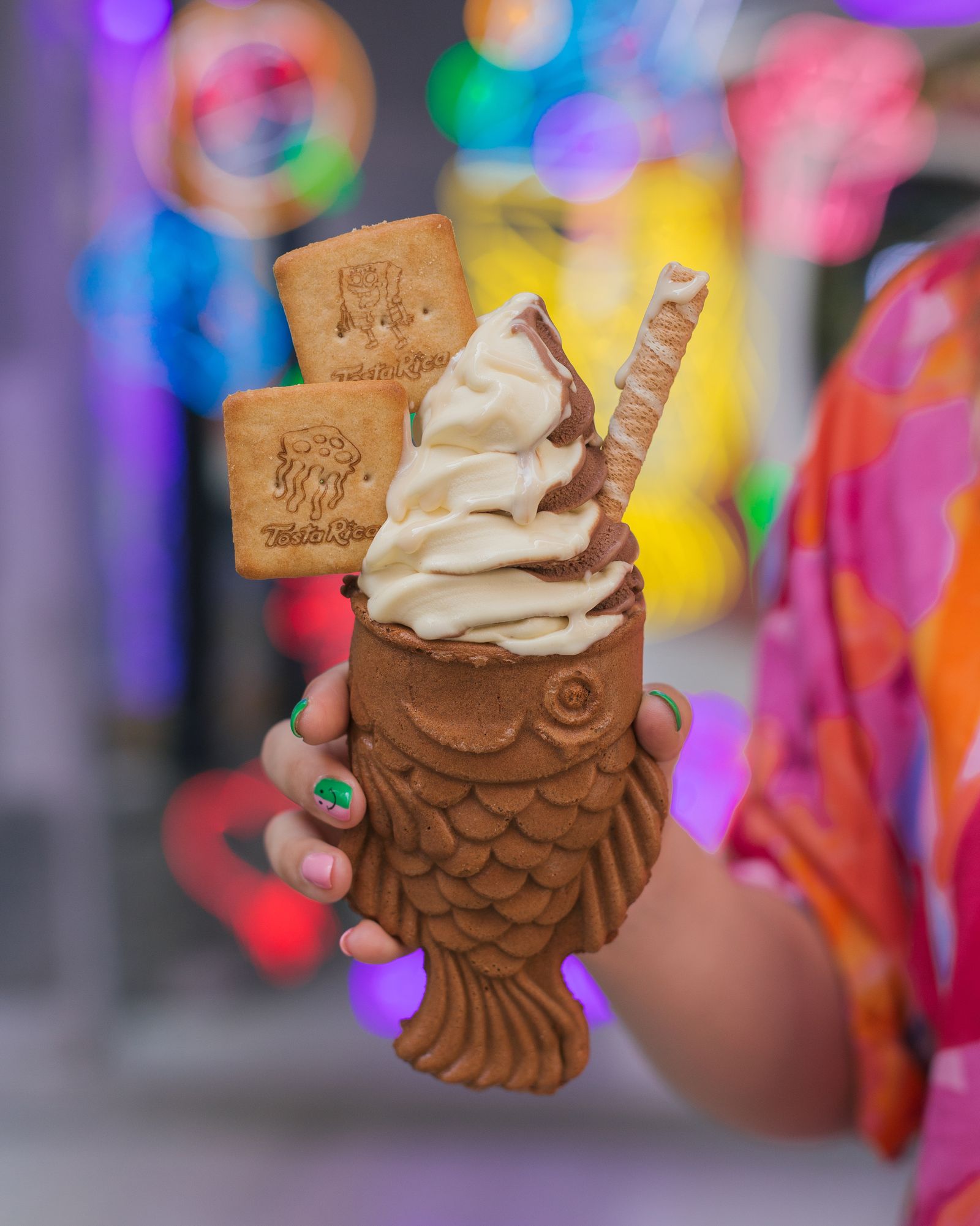 Creaciones de la heladería La Pecera