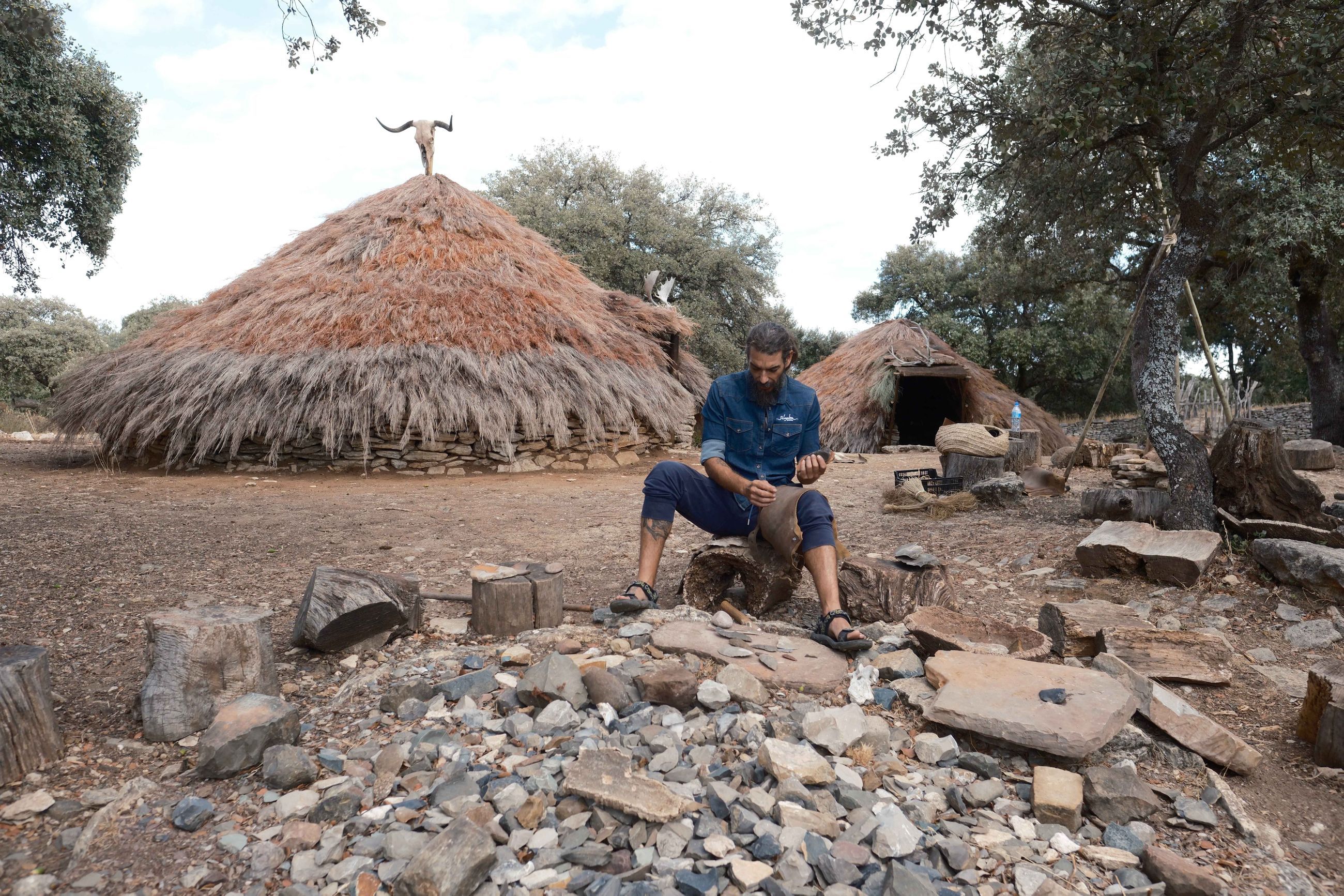 El poblado prehistórico de la Algaba de Ronda vuelve a la vida tras los daños sufridos por el tempor ...