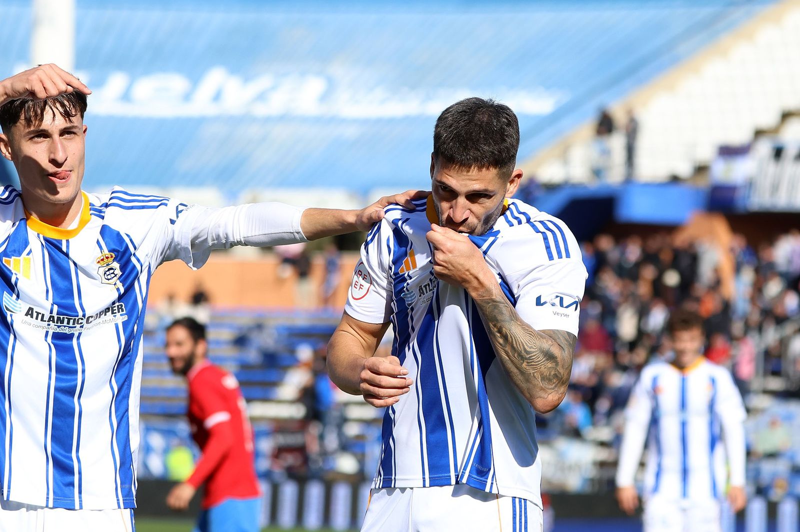 Manita del Recreativo al Estepona (5-0)