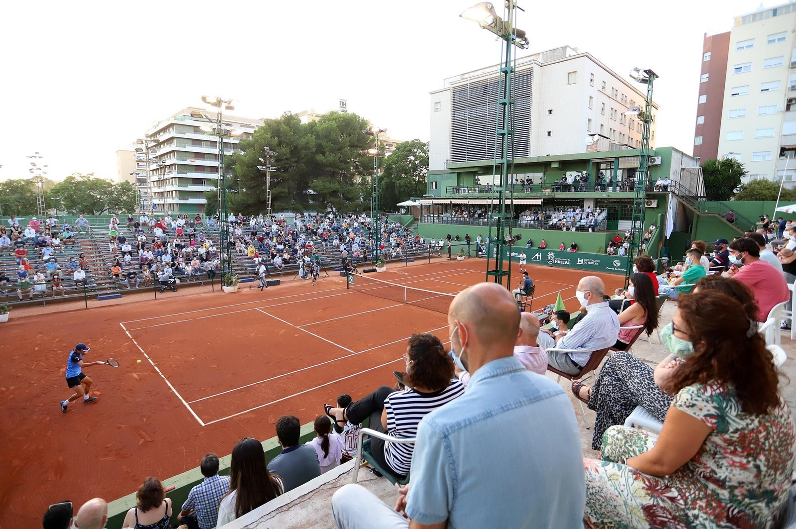 Un partido de la pasada edición de la Copa del Rey de tenis.
