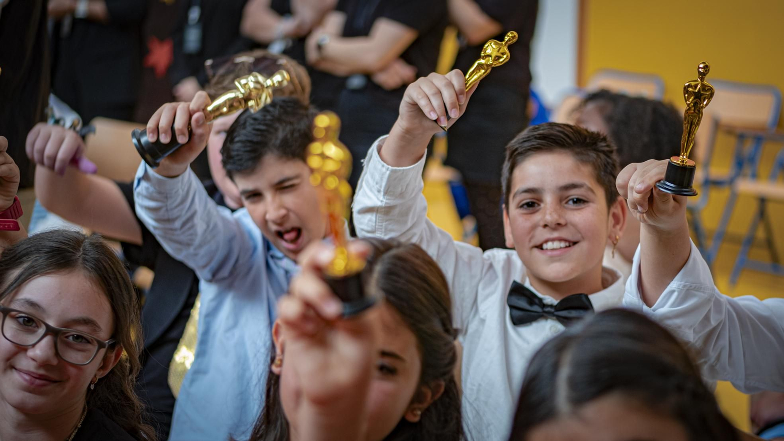 Ceremonia de entrega de los 'Oscars' en el colegio 'Casal Carrillo' de San Fernando