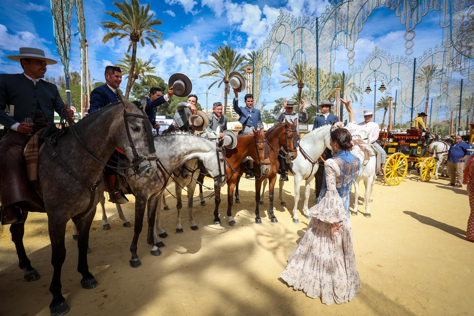 Ambiente el viernes en la Feria de Jerez en fotos